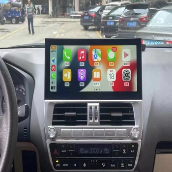 Android Для Toyota Land Cruiser Prado 150 2018-2022 Автомобильный Мультимедийный Видеоплеер Авто GPS Навигация Радио DSP Головное устройство Carplay