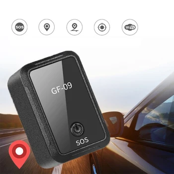 Магнитный мини-автомобильный трекер GF 09 GPS в режиме реального времени Отслеживающее локаторное устройство Магнитный GPS-трекер в режиме реального времени для обнаружения транспортных средств